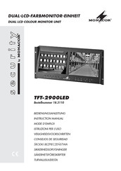 Monacor Security TFT-2900LED Consejos De Seguridad