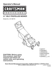 Craftsman 247.88776 Manual Del Operador