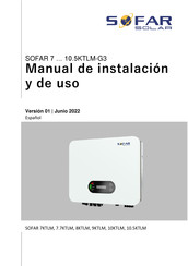 Sofar Solar SOFAR 10.5KTLM Manual De Instalación Y De Uso