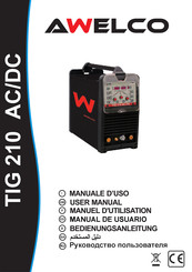 AWELCO TIG 210 AC/DC Manual De Usuario