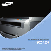 Samsung SCX-4200 Manual Del Usuario