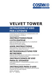 Costan Velvet TOWER Instrucciones De Uso Para El Usuario