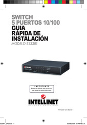 Intellinet 523301 Guía Rápida De Instalación