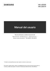 Samsung HW-J6000R Manual Del Usuario