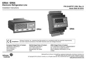 Johnson Controls ER54 Instrucciones De Instalación