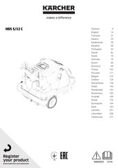 Kärcher HDS 5/12 C Manual Del Usuario