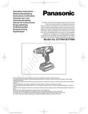 Panasonic EY7441 Manual De Instrucciones