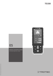 Trotec TD200 Manual De Instrucciones