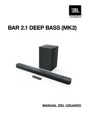 Harman JBL BAR 2.1 DEEP BASS Manual Del Usuario