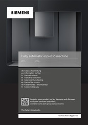 Siemens CT718L1B0 Manual De Usuario