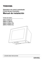 Toshiba BMS-CT2560U-TR Manual De Instalación