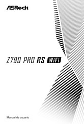 ASROCK Z790 Pro RS Manual De Usuario