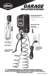 Slime Garage Inflation Station Manual De Instrucciones