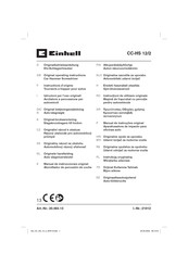 EINHELL CC-HS 12/2 Manual De Instrucciones Original