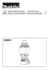 Makita XRM12 Manual De Instrucciones