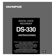 Olympus DS-330 Instrucciones