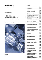 Siemens SINUMERIK 840D Manual Del Usuario