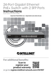 Intellinet Network Solutions IPS-24G02-370WB Guia De Inicio Rapido