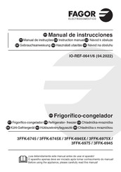 Fagor 3FFK-6745 Manual De Instrucciones