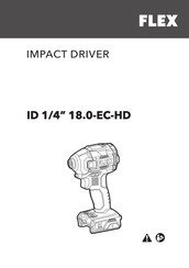 Flex ID 1/4 18.0-EC-HD Instrucciones De Funcionamiento