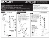 Allen Sports 552QR Manual De Instrucciones