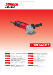 SUHNER ABRASIVE UWG 10-R125 Documentación Técnica