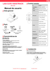 LAIA Cute Voicetrack Manual De Usuario