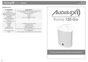 Audibax Roma 120 Go Manual De Usuario