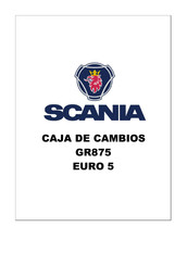 Scania GR875 Manual De Instrucciones