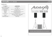 Audibax Seattle 500 SUB Manual De Usuario