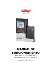 Halma ALICAT SCIENTIFIC LCR Serie Manual De Funcionamiento