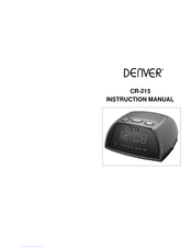 Denver CR-215 Manual De Instrucciones