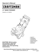 Craftsman 247.88782 Manual Del Operador