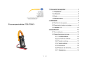 PCE Instruments PCE-PCM 3 Manual De Instrucciones