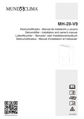 mundoclima MH-20-V9 Manual De Instalación Y Usuario