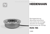 HEIDENHAIN RON 785 Instrucciones De Montaje