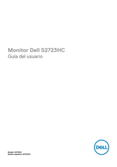 Dell S2723HCt Guia Del Usuario