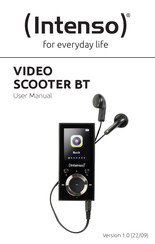 Intenso VIDEO SCOOTER BT Manual Del Usuario