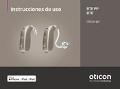 Oticon BTE PP Instrucciones De Uso