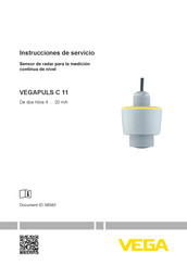 Vega PULS C 11 Instrucciones De Servicio