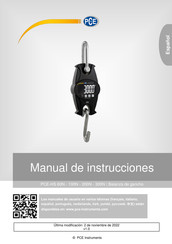 PCE Instruments PCE-HS-60N Manual De Instrucciones