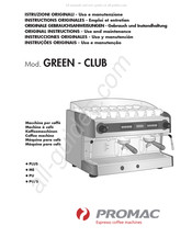 Promac GREEN Instrucciones Originales