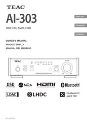 Teac AI-303 Manual Del Usuario