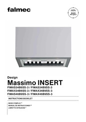 FALMEC Massimo INSERT FIMAX34B6SS-3 Manual De Instrucciones
