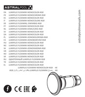 Astralpool LUMIPLUS FLEXIMINI MONOCOLOR-RGB Manual De Instrucciones