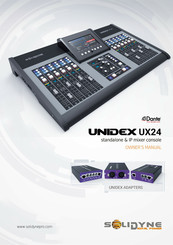 Solidyne UNIDEX UX24 Manual Del Usuario