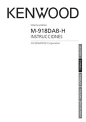 Kenwood M-918DAB-H Instrucciones