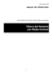 Tandy Radio Shack 60-4132 Manual Del Propietário