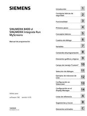 Siemens SINUMERIK 840D sl Manual De Programación