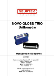 Neurtek NOVO GLOSS TRIO Manual De Instrucciones